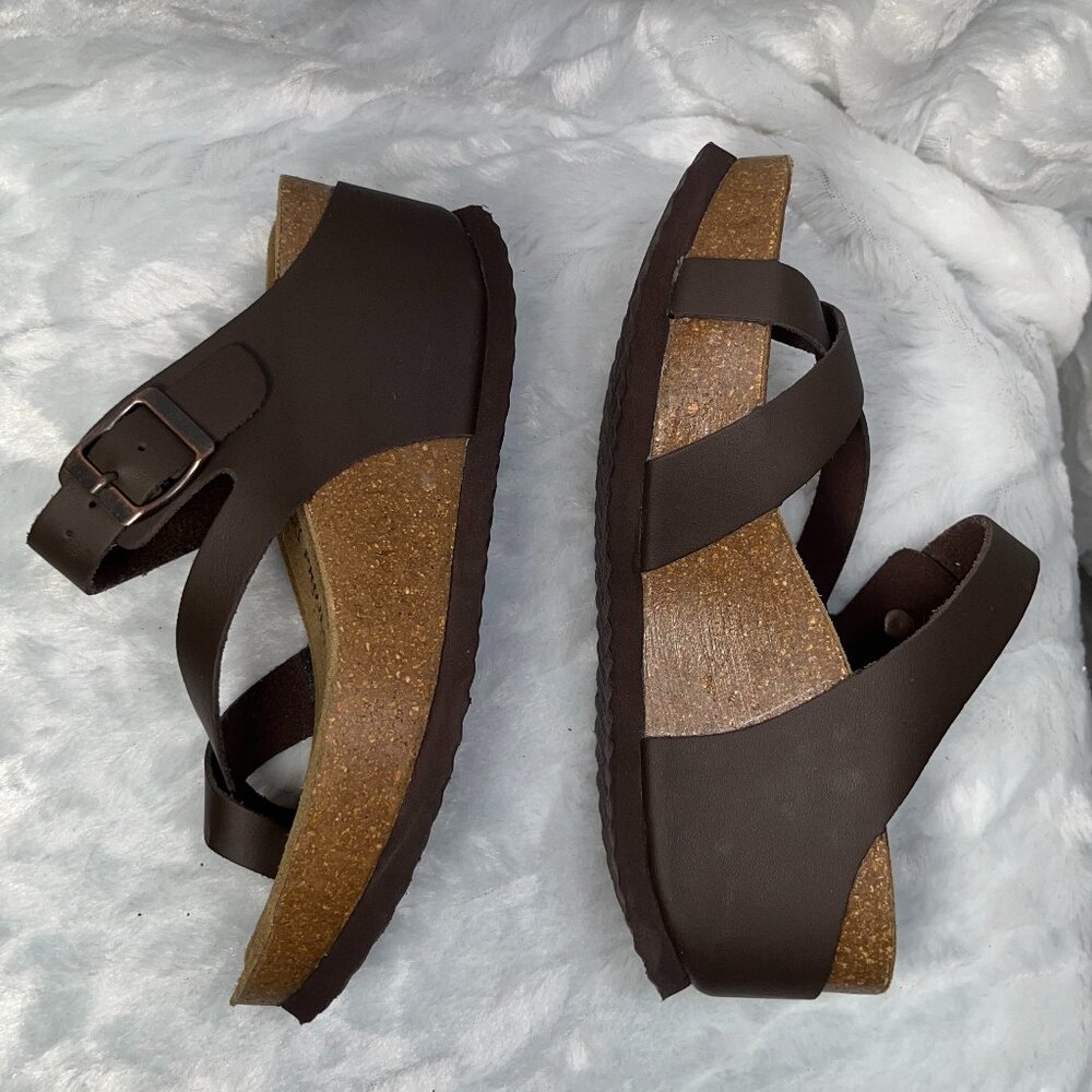 Project Cloud-Leather Platform Sandals - Memory F… - image 6